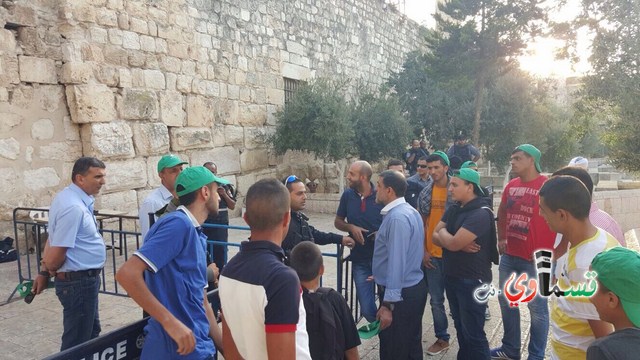 الشرطة تفشل في عرقلة قوافل الأقصى في ذكرى هبة القدس والاقصى وجمعية الاقصى والحركة الاسلامية تنظمان أمسية خاصة في المسجد الاقصى